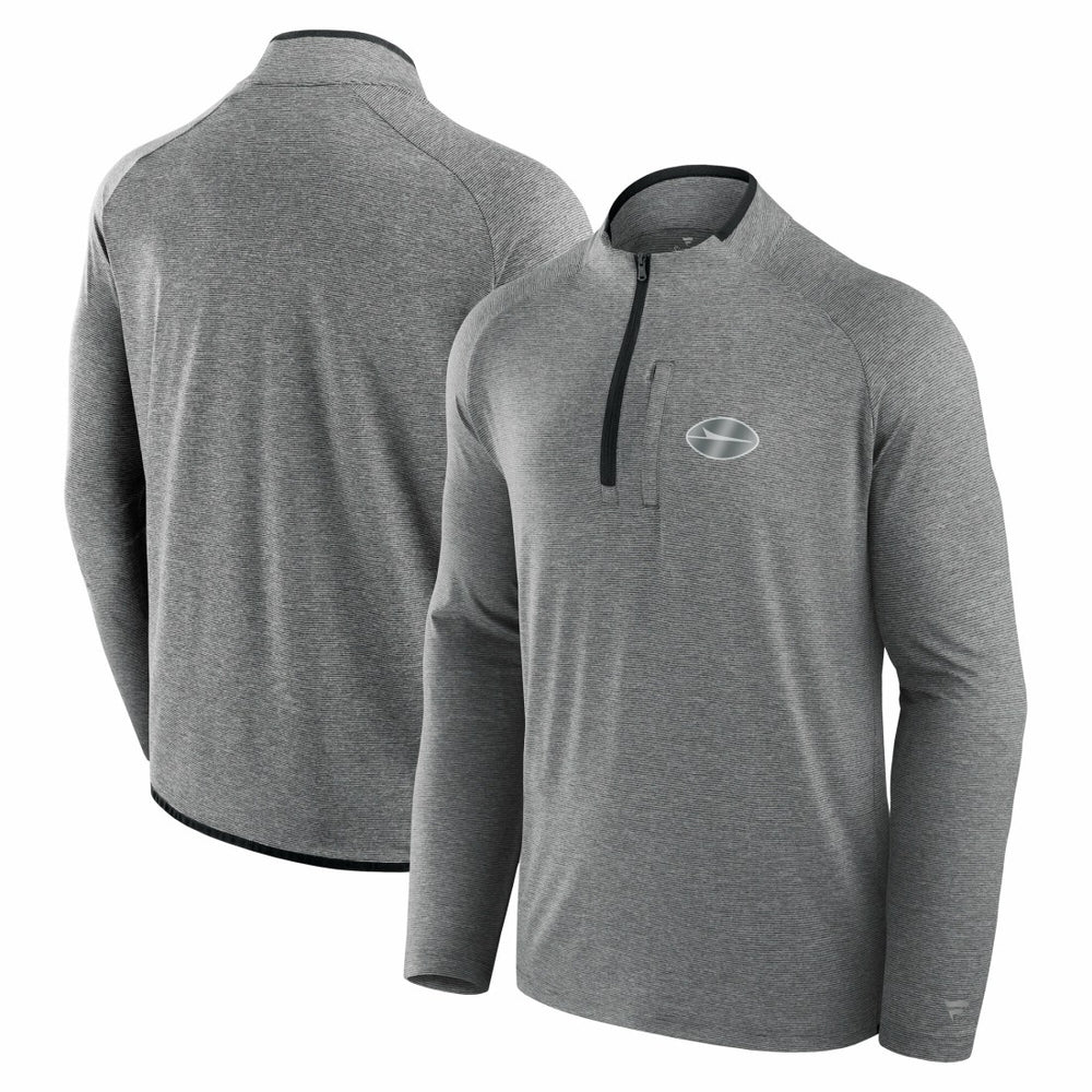 New York Jets Unisex Front Office Performance Primary Quarter-Zip Jacket - Charcoal outlet