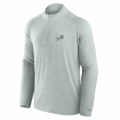 Detroit Lions Unisex Front Office Performance Primary Quarter-Zip Jacket - Gray online