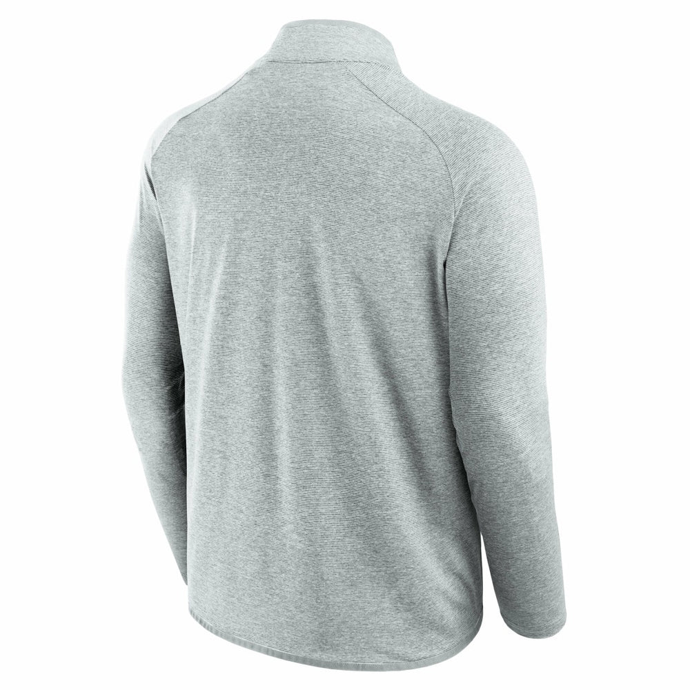 Detroit Lions Unisex Front Office Performance Primary Quarter-Zip Jacket - Gray online