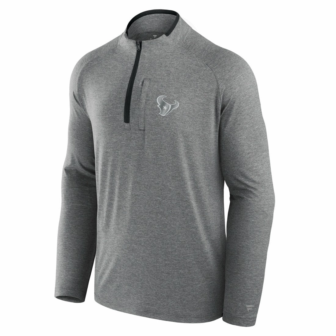 Houston Texans Unisex Front Office Performance Primary Quarter-Zip Jacket - Charcoal on sale