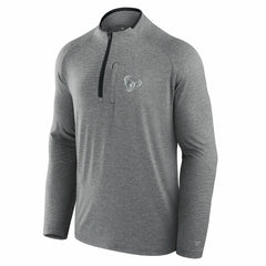 Houston Texans Unisex Front Office Performance Primary Quarter-Zip Jacket - Charcoal on sale