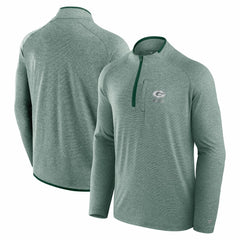 Green Bay Packers Unisex Front Office Performance Primary Quarter-Zip Jacket - Green for sale