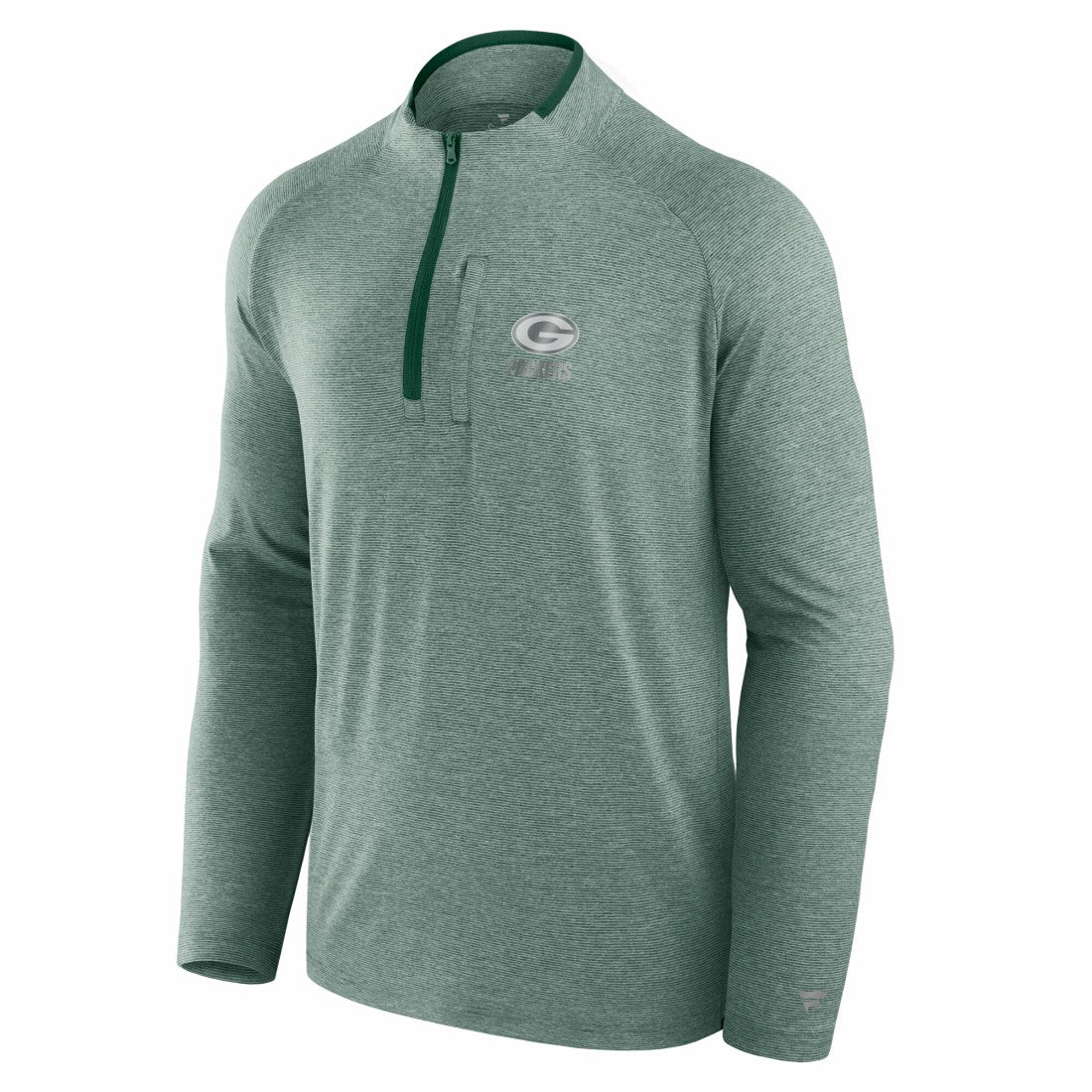 Green Bay Packers Unisex Front Office Performance Primary Quarter-Zip Jacket - Green for sale
