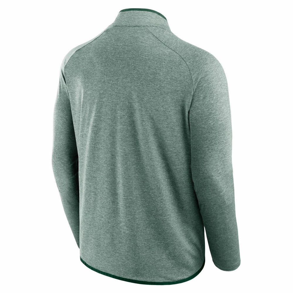 Green Bay Packers Unisex Front Office Performance Primary Quarter-Zip Jacket - Green for sale