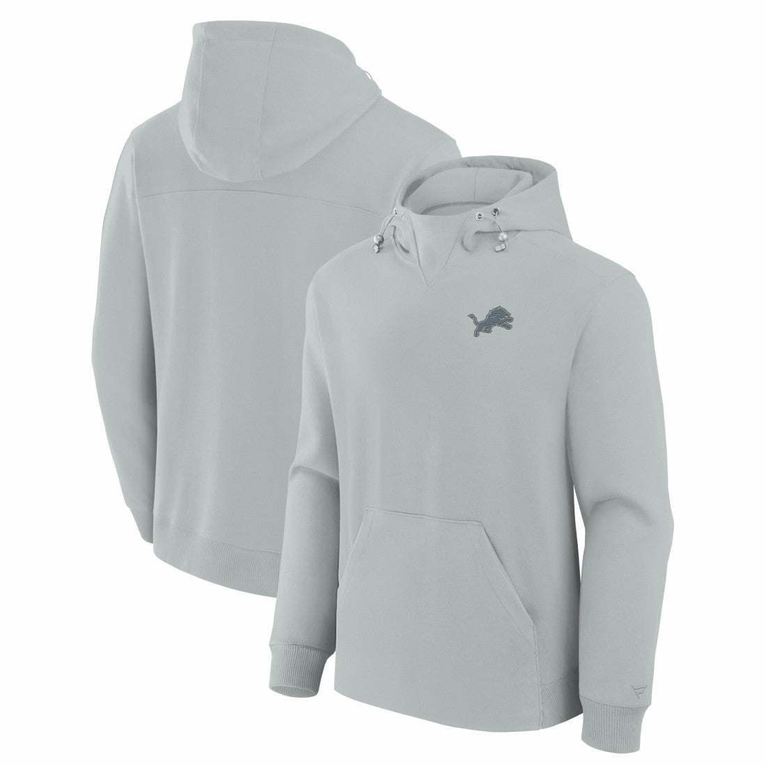 Detroit Lions Unisex Front Office Tonal Tri-Blend Pullover Hoodie - Gray discount