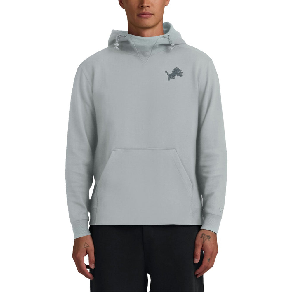 Detroit Lions Unisex Front Office Tonal Tri-Blend Pullover Hoodie - Gray discount