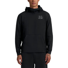 Cincinnati Bengals Unisex Front Office Tonal Tri-Blend Pullover Hoodie - Black sale