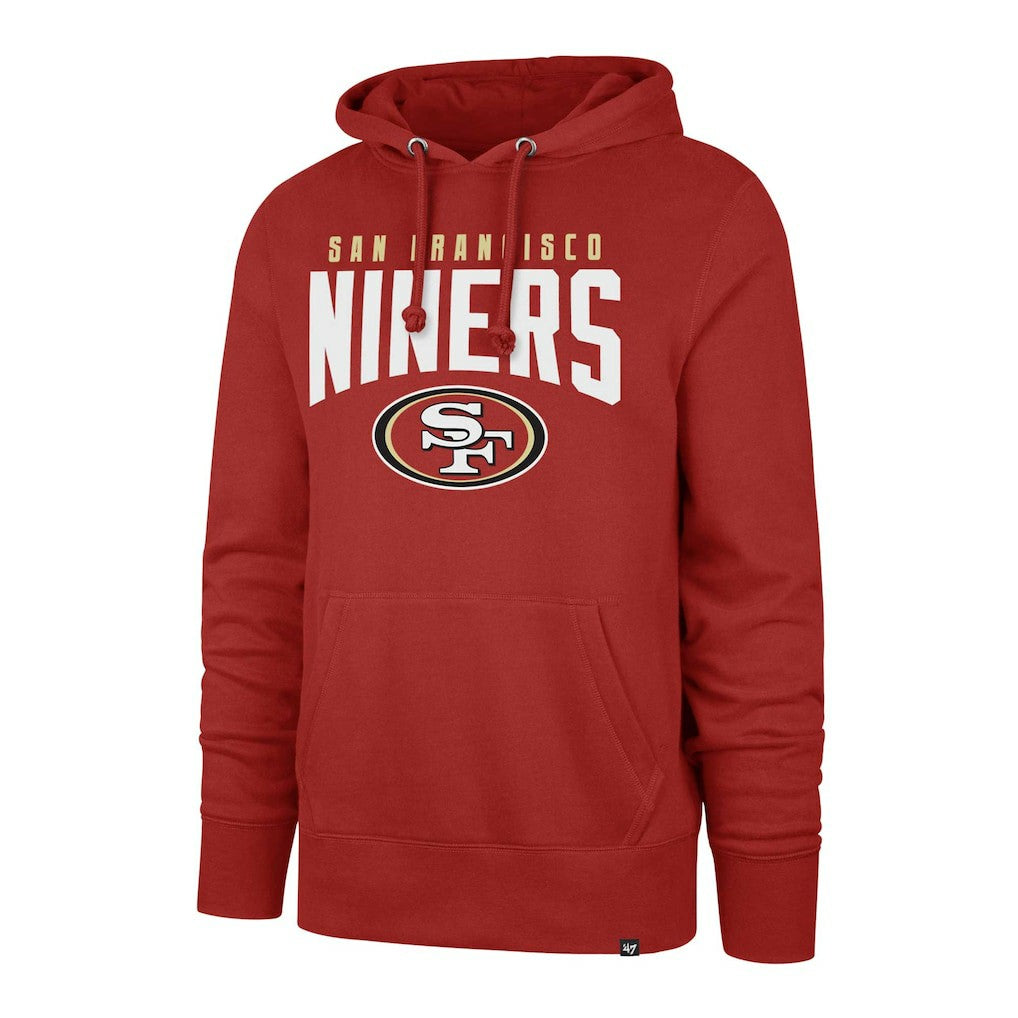 San Francisco 49ers '47 Headline Pullover Hoodie - Scarlet sale