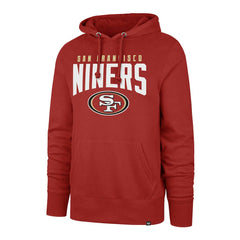 San Francisco 49ers '47 Headline Pullover Hoodie - Scarlet sale