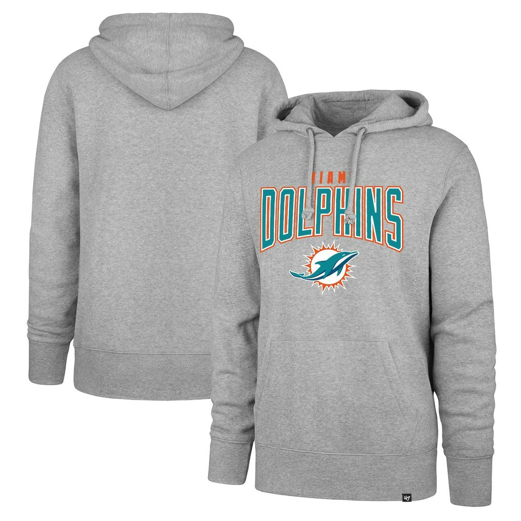 Miami Dolphins '47 Headline Pullover Hoodie - Gray sale