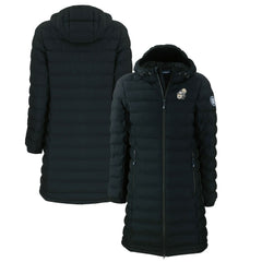 New Orleans Saints Cutter & Buck Women's Throwback Logo Mission Ridge Repreve Eco Insulated Full-Zip Puffer Jacket - Black on sale
