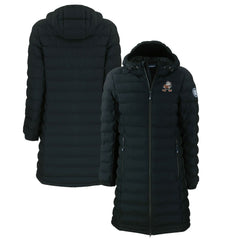 Cleveland Browns Cutter & Buck Women's Throwback Logo Mission Ridge Repreve Eco Insulated Full-Zip Puffer Jacket - Black for sale