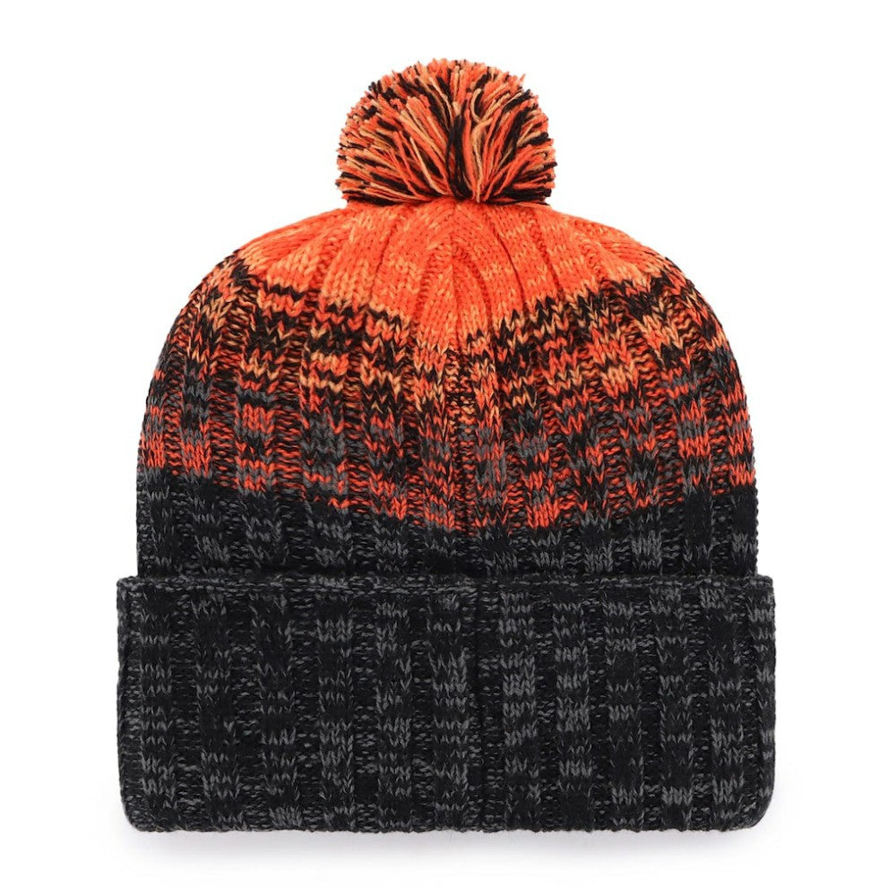 San Francisco Giants Cascade Cuffed Knit Hat with Pom Black