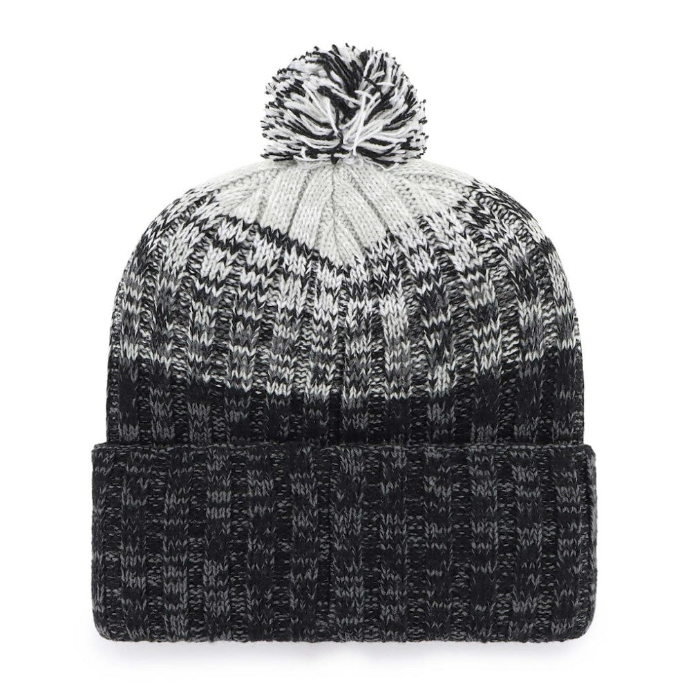 Chicago White Sox Cascade Cuffed Knit Hat with Pom Black