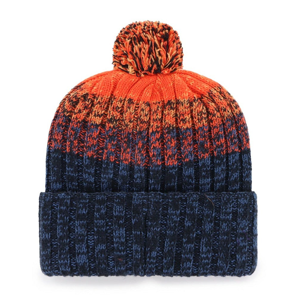 Detroit Tigers Cascade Cuffed Knit Hat with Pom Navy