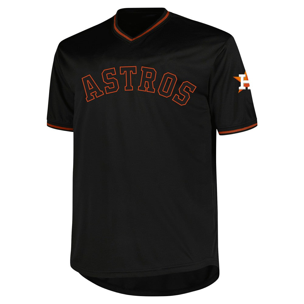 Houston Astros Profile Big & Tall Pop Fashion Jersey Black