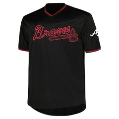 Atlanta Braves Profile Big & Tall Pop Fashion Jersey Black