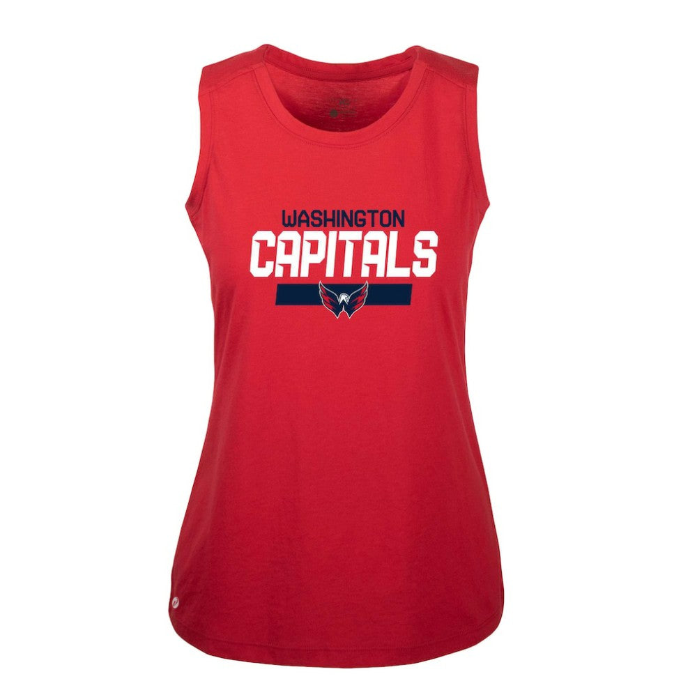 Alexander Ovechkin Washington Capitals Levelwear Women's Macy Player Name & Number Tank Top - Red Tank Top