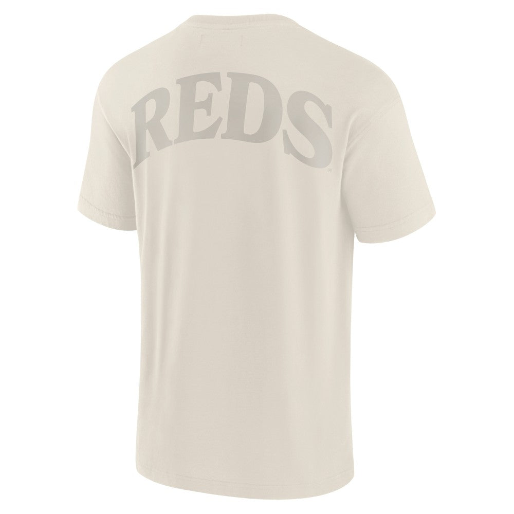 Cincinnati Reds Elements Iconic T-Shirt Cream