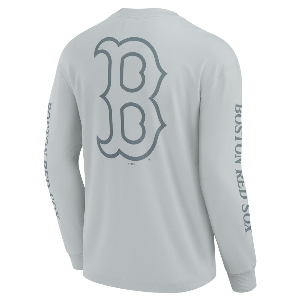 Boston Red Sox Elements Strive Long Sleeve T-Shirt Gray