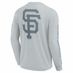San Francisco Giants Elements Strive Long Sleeve T-Shirt Gray