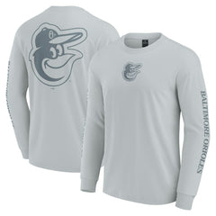 Baltimore Orioles Elements Strive Long Sleeve T-Shirt Gray