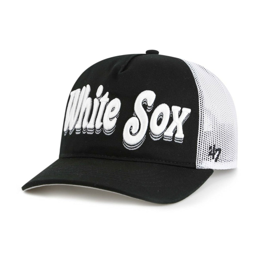 Chicago White Sox Women's Biloxi Hitch Adjustable Hat Black