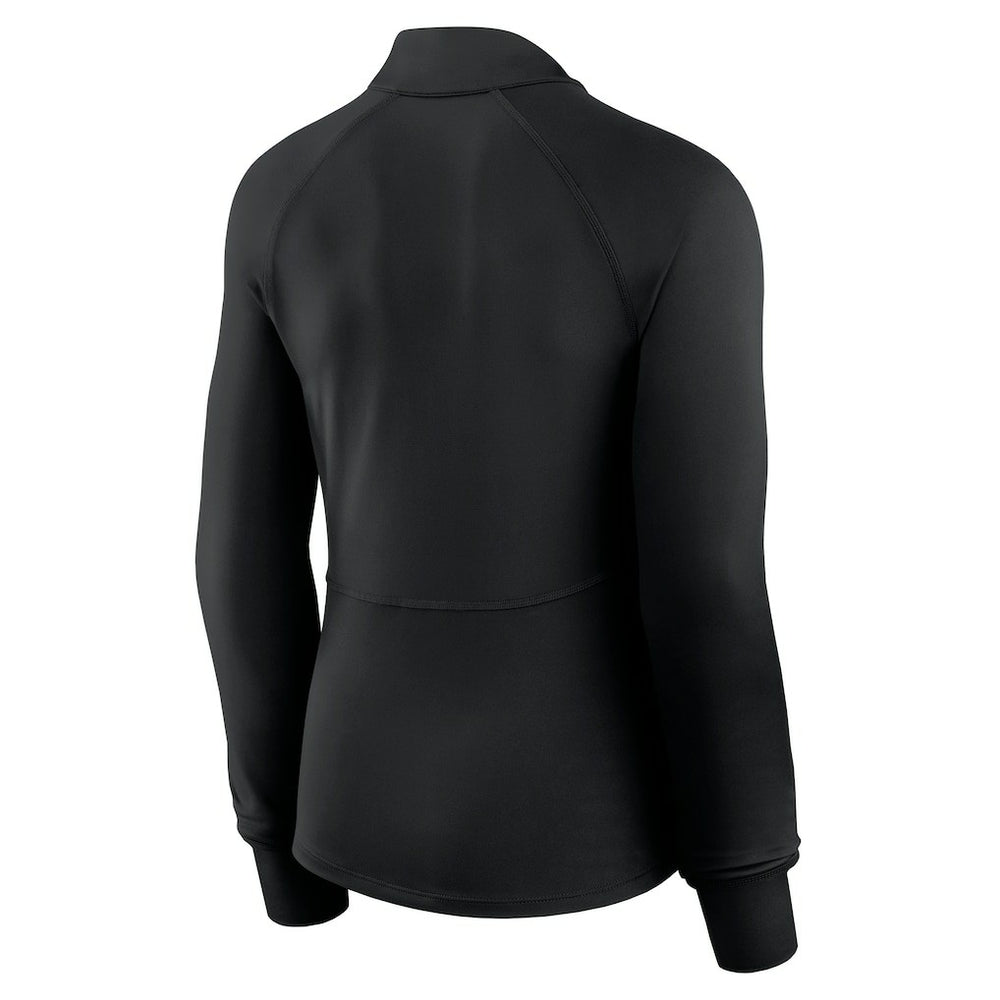Miami Dolphins Women's Elements Quarter-Zip Jacket - Black for sale