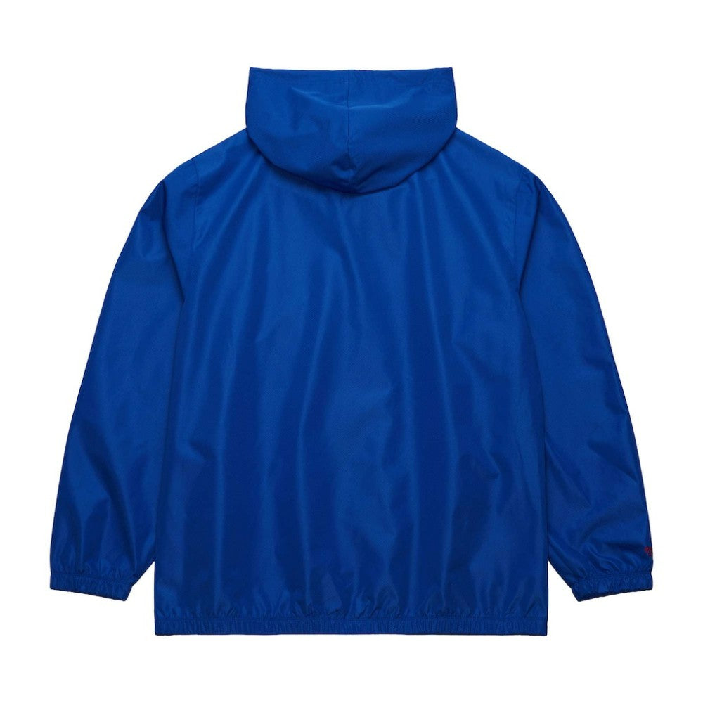 Atlanta Braves Cooperstown Collection Vintage Logo Full-Zip Hoodie Windbreaker Jacket Royal