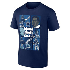 DaRon Bland Dallas Cowboys Pick Six T-Shirt - Navy on sale