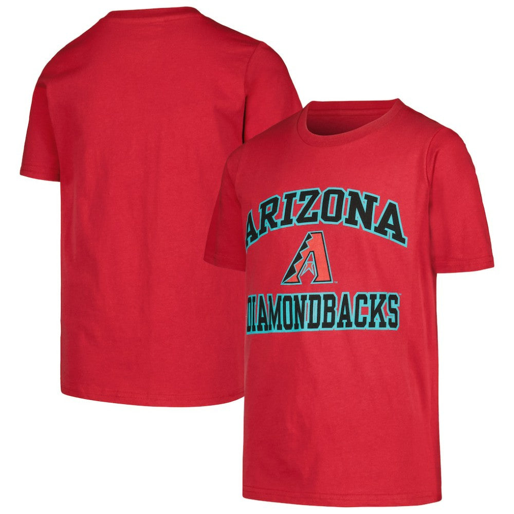 Arizona Diamondbacks Youth Heart & Soul T-Shirt Red