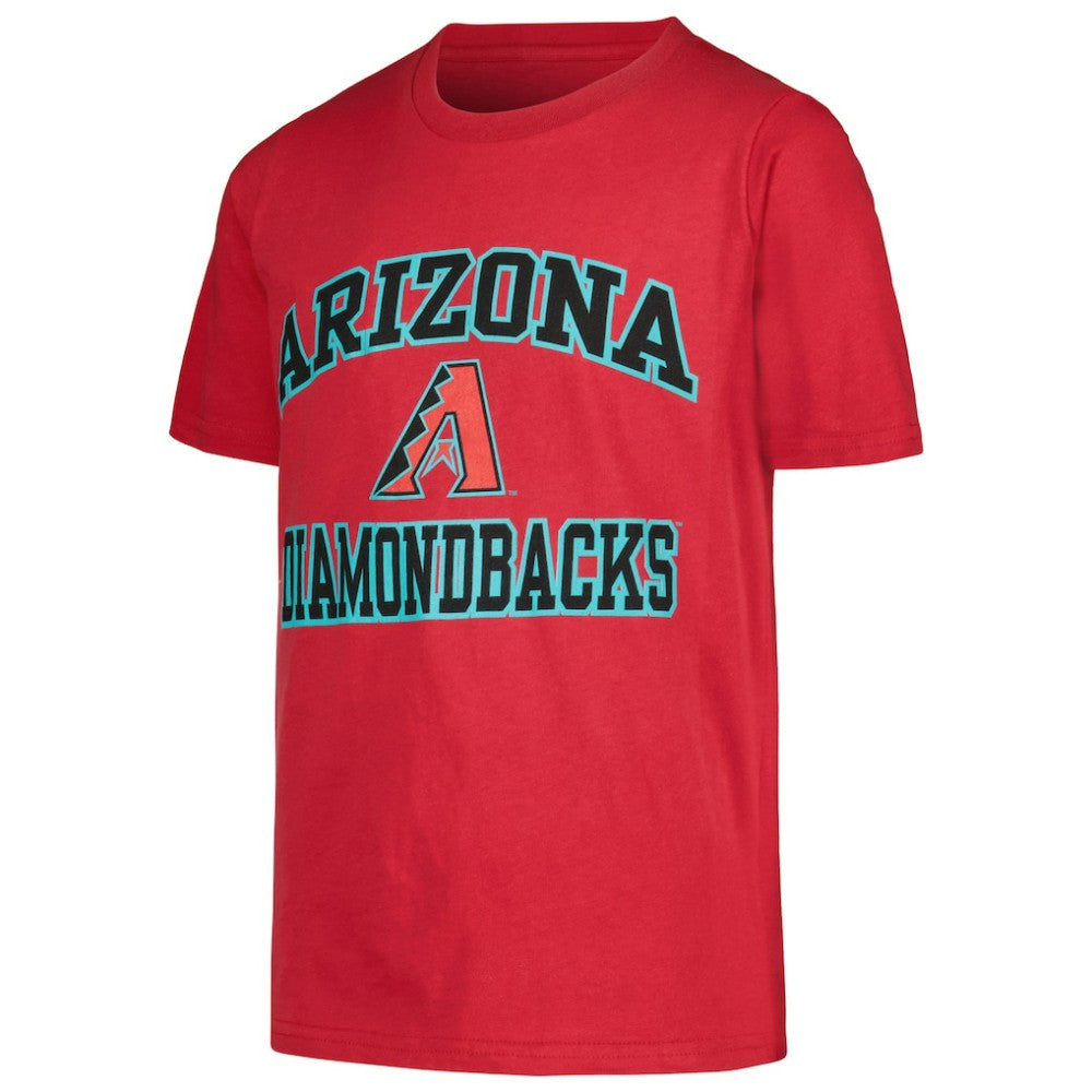 Arizona Diamondbacks Youth Heart & Soul T-Shirt Red