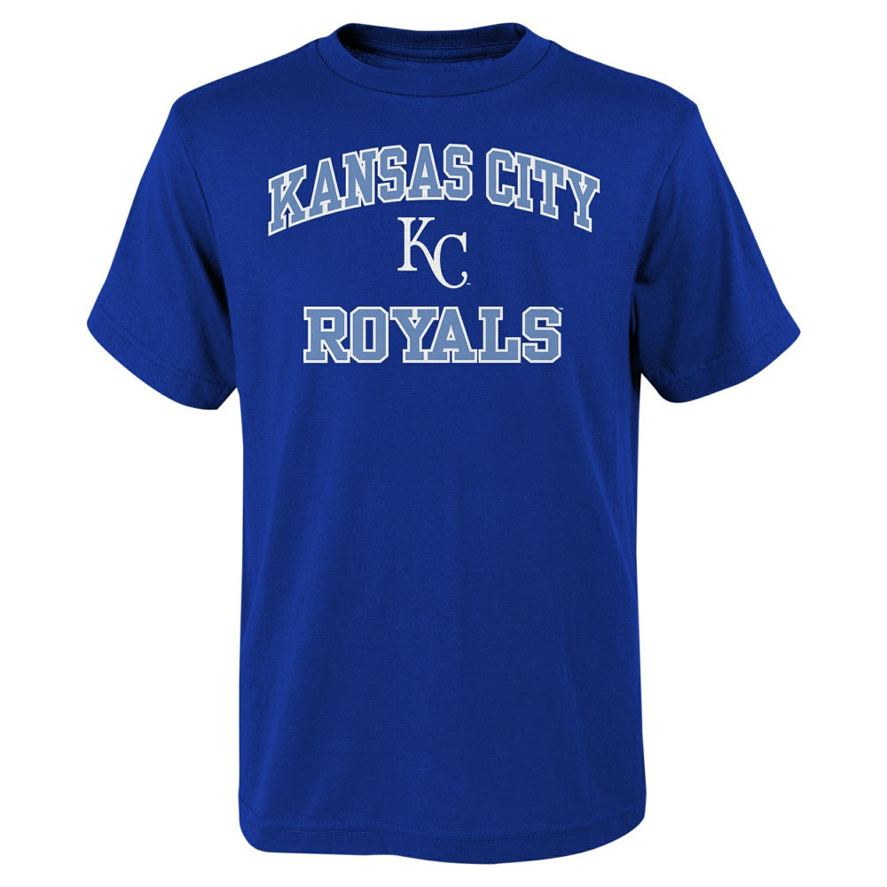 Kansas City Royals Youth Heart & Soul T-Shirt Royal