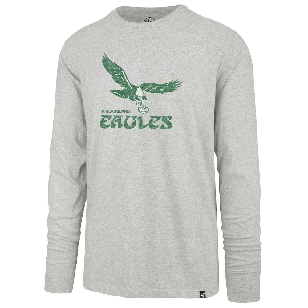 Philadelphia Eagles '47 Premier Franklin Long Sleeve T-Shirt - Gray discount