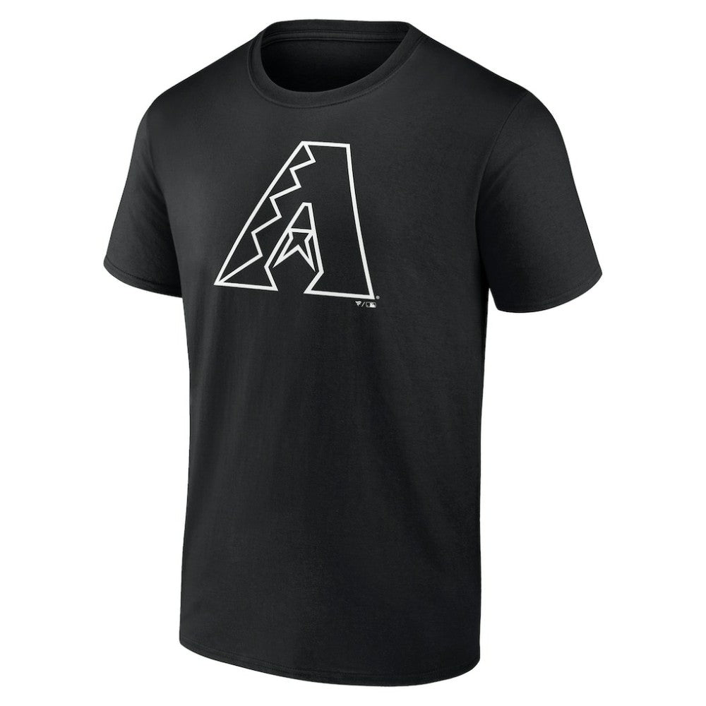 Arizona Diamondbacks Monochrome Personalized Name & Number T-Shirt Black
