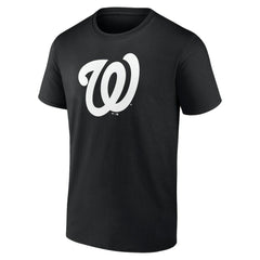 Washington Nationals Monochrome Personalized Name & Number T-Shirt Black