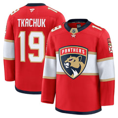 Matthew Tkachuk Florida Panthers Fanatics Home Premium Jersey - Red Jerseys
