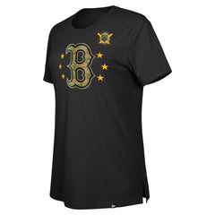 Boston Red Sox Women's Armed Forces Day T-Shirt Black