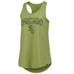 Chicago White Sox Women's Armed Forces Day Tank Top Olive