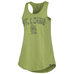 St. Louis Cardinals Women's Armed Forces Day Tank Top Olive