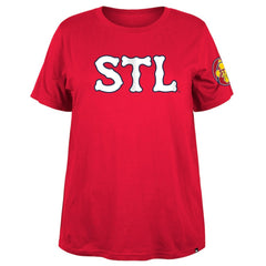 St. Louis Cardinals Women's 2024 City Connect Plus Size T-Shirt Red
