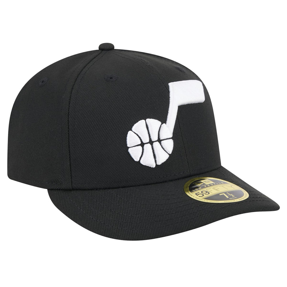 Utah Jazz Low Profile Core 59FIFTY Fitted Hat - Black cheap