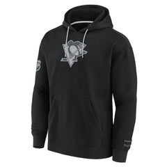 Pittsburgh Penguins Fanatics Elements Pace Pullover Hoodie - Black Hoodies