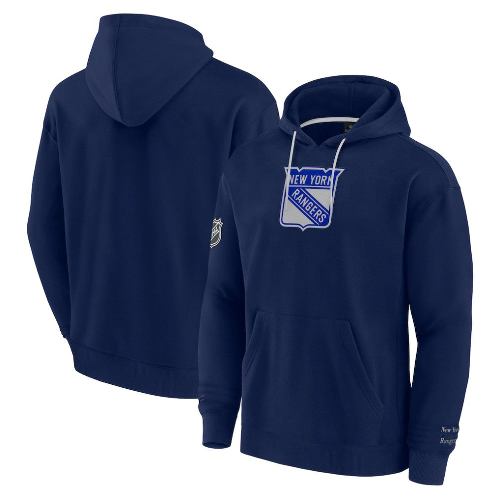 New York Rangers Fanatics Elements Pace Pullover Hoodie - Blue Hoodies