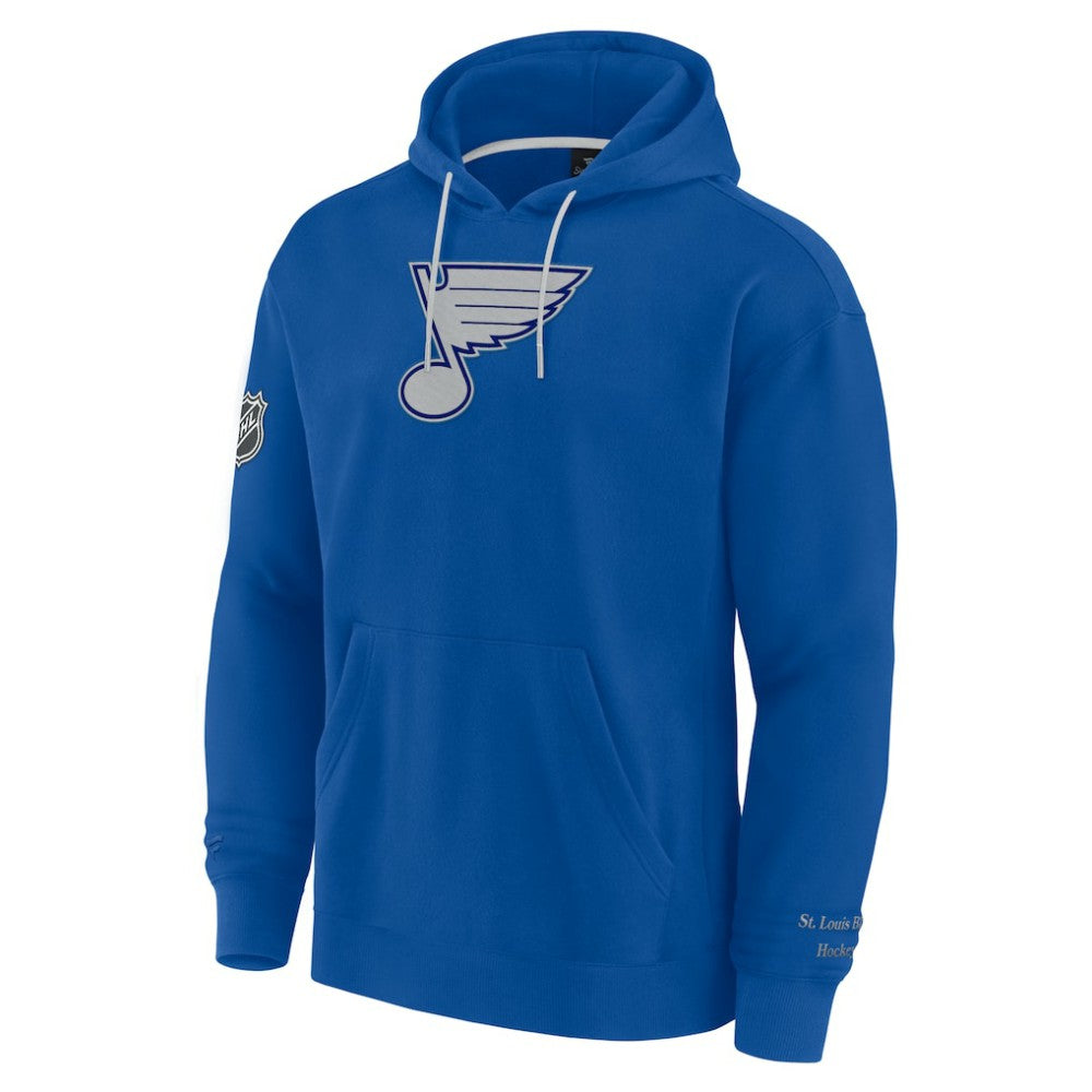 St. Louis Blues Fanatics Elements Pace Pullover Hoodie - Blue Hoodies