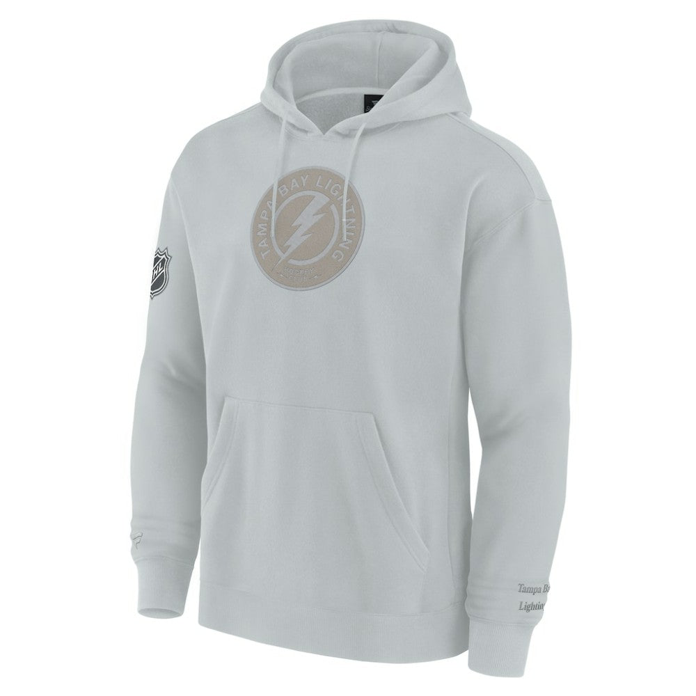 Tampa Bay Lightning Fanatics Elements Pace Pullover Hoodie - Gray Hoodies