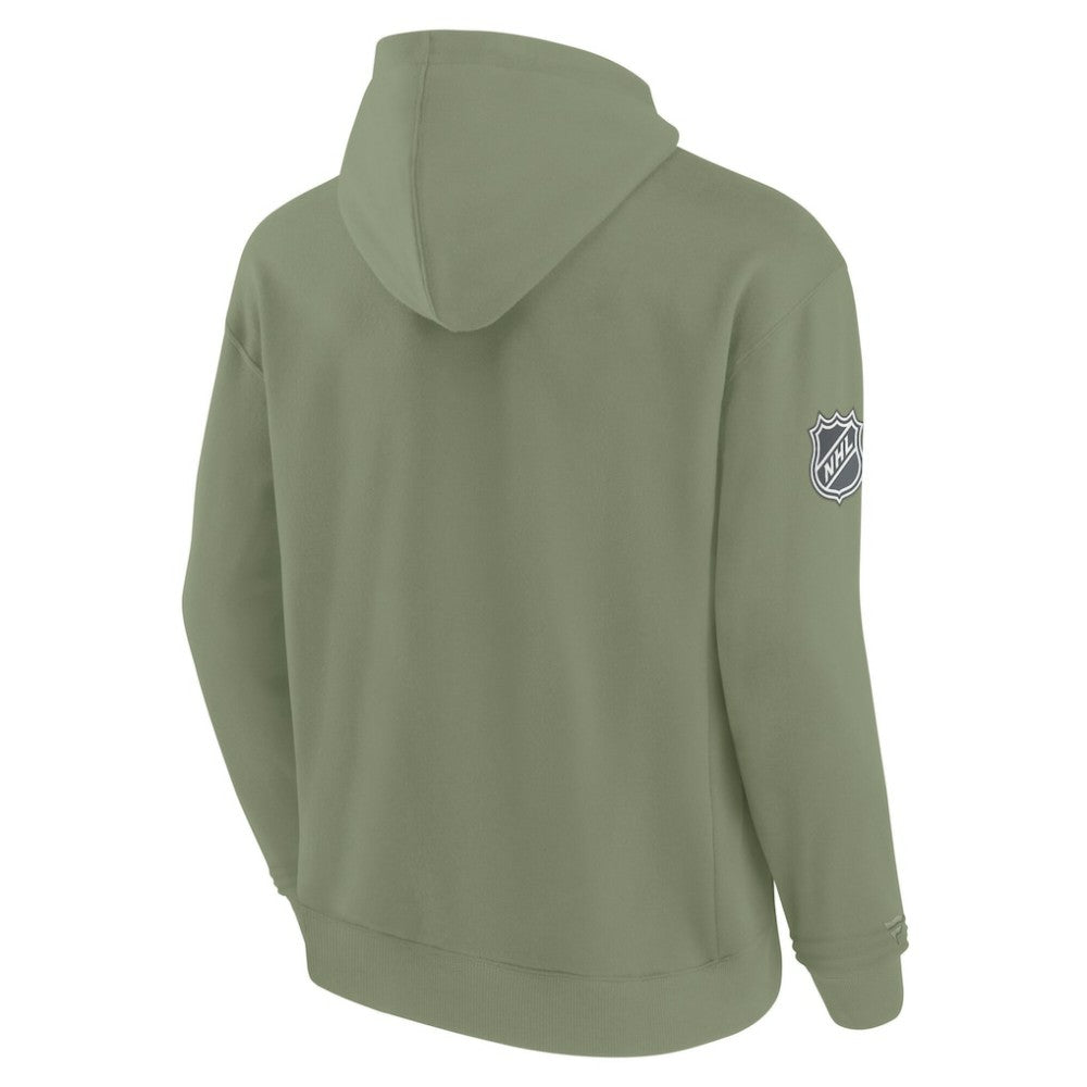 Dallas Stars Fanatics Elements Pace Pullover Hoodie - Olive Hoodies