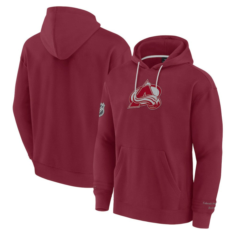 Colorado Avalanche Fanatics Elements Pace Pullover Hoodie - Burgundy Hoodies
