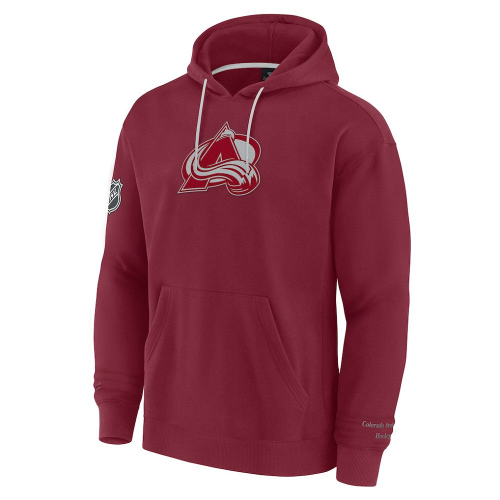 Colorado Avalanche Fanatics Elements Pace Pullover Hoodie - Burgundy Hoodies