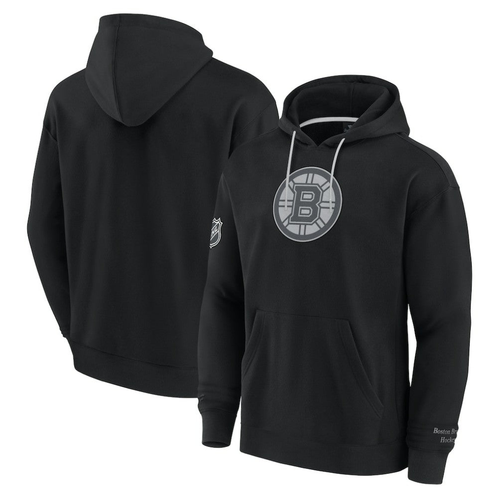 Boston Bruins Fanatics Elements Pace Pullover Hoodie - Black Hoodies
